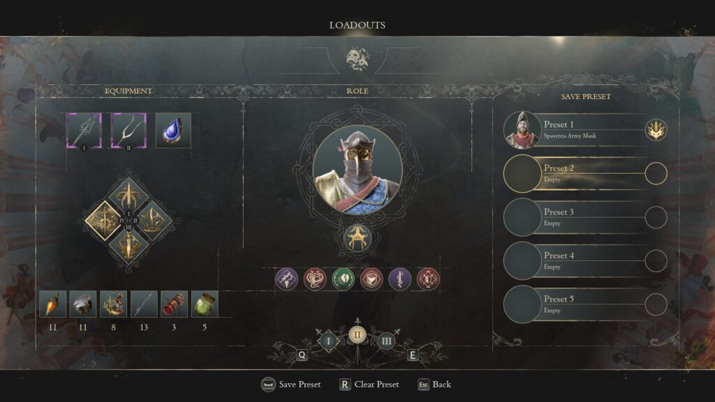 Loadout Presets UI